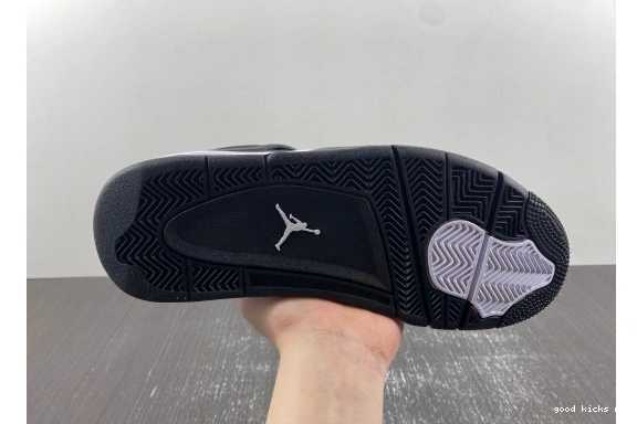 AIR 4 JORDAN FQ8135-001 WHITE RETRO THUNDER  FQ8135-001 0412